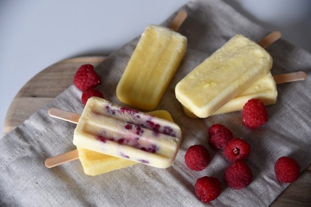 Orangen Jogurt Eis