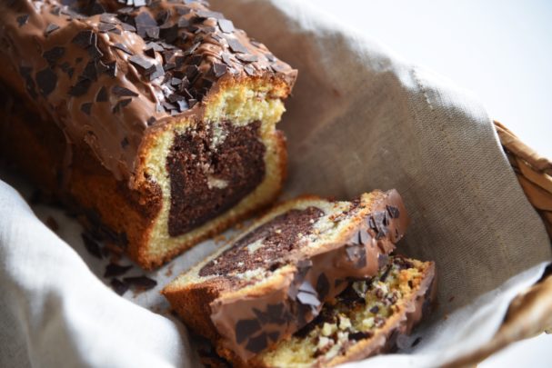 Saftiger Marmorkuchen