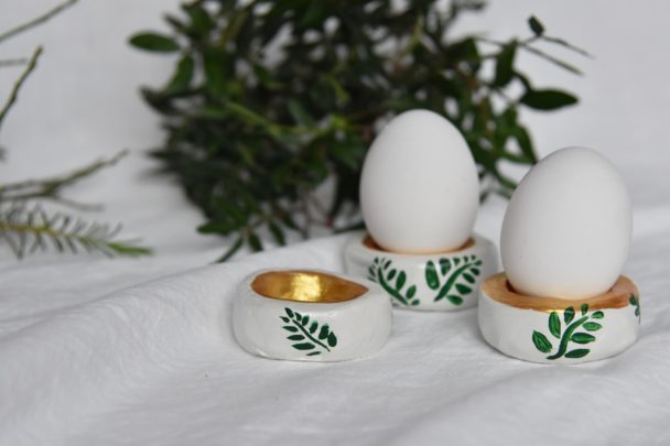 Bastelanleitung Eierbecher